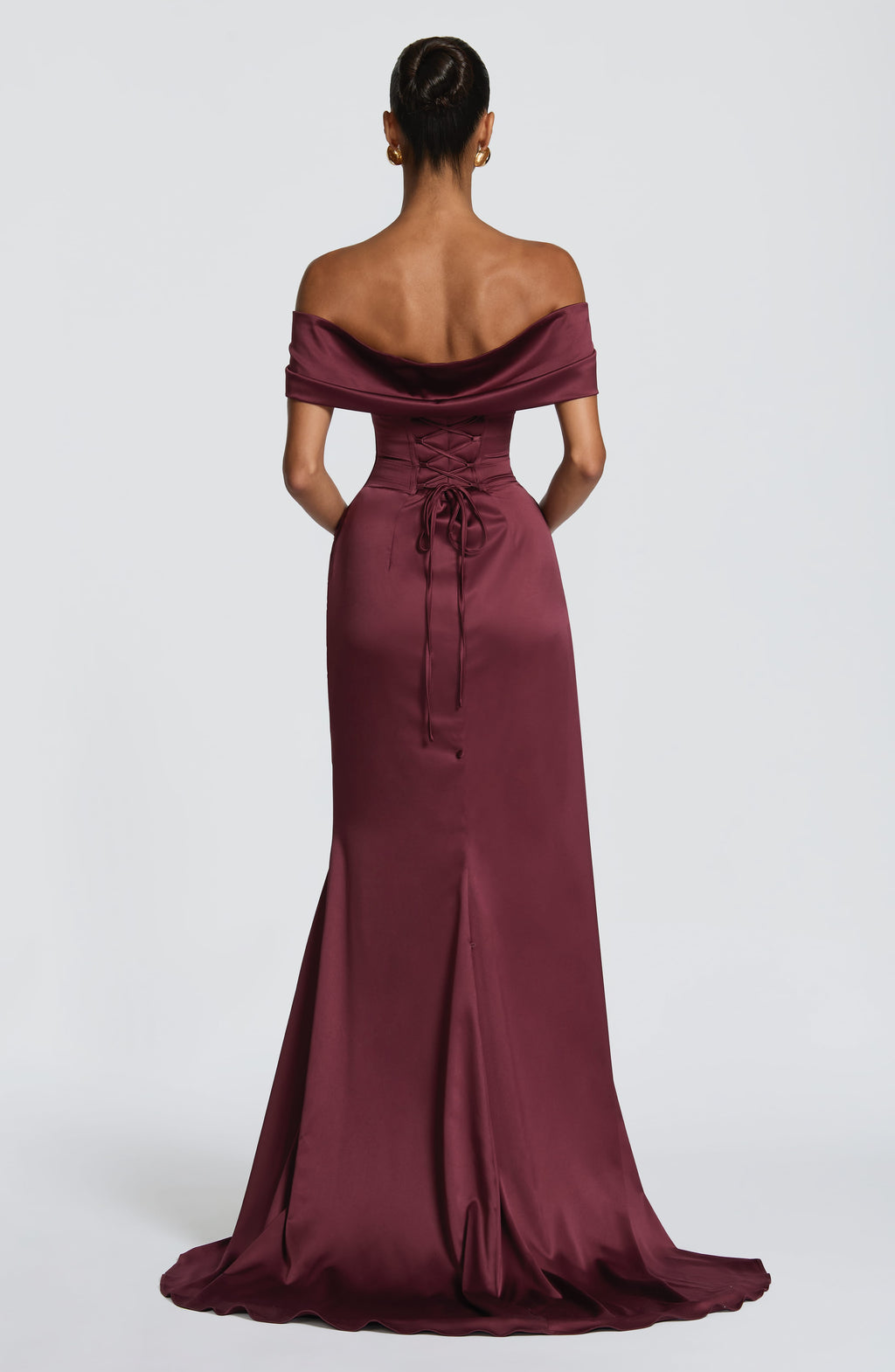 Riona Gown - Cherry Lacquer