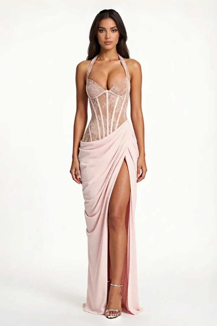 Bonita Maxi Dress - Blush