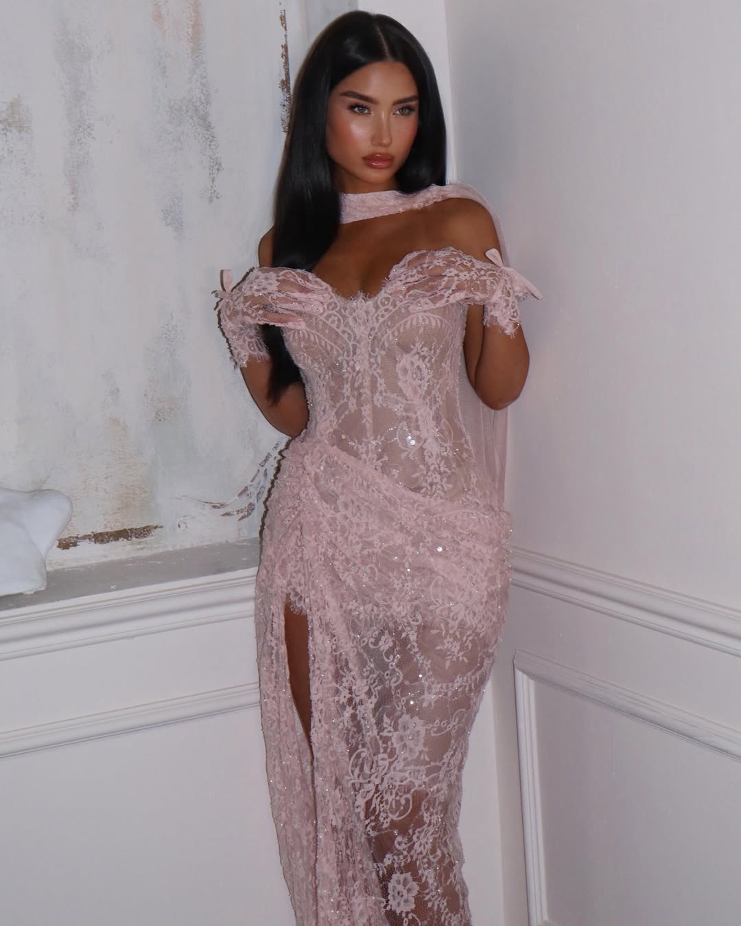 Rosalie Lace Occasion Dress
