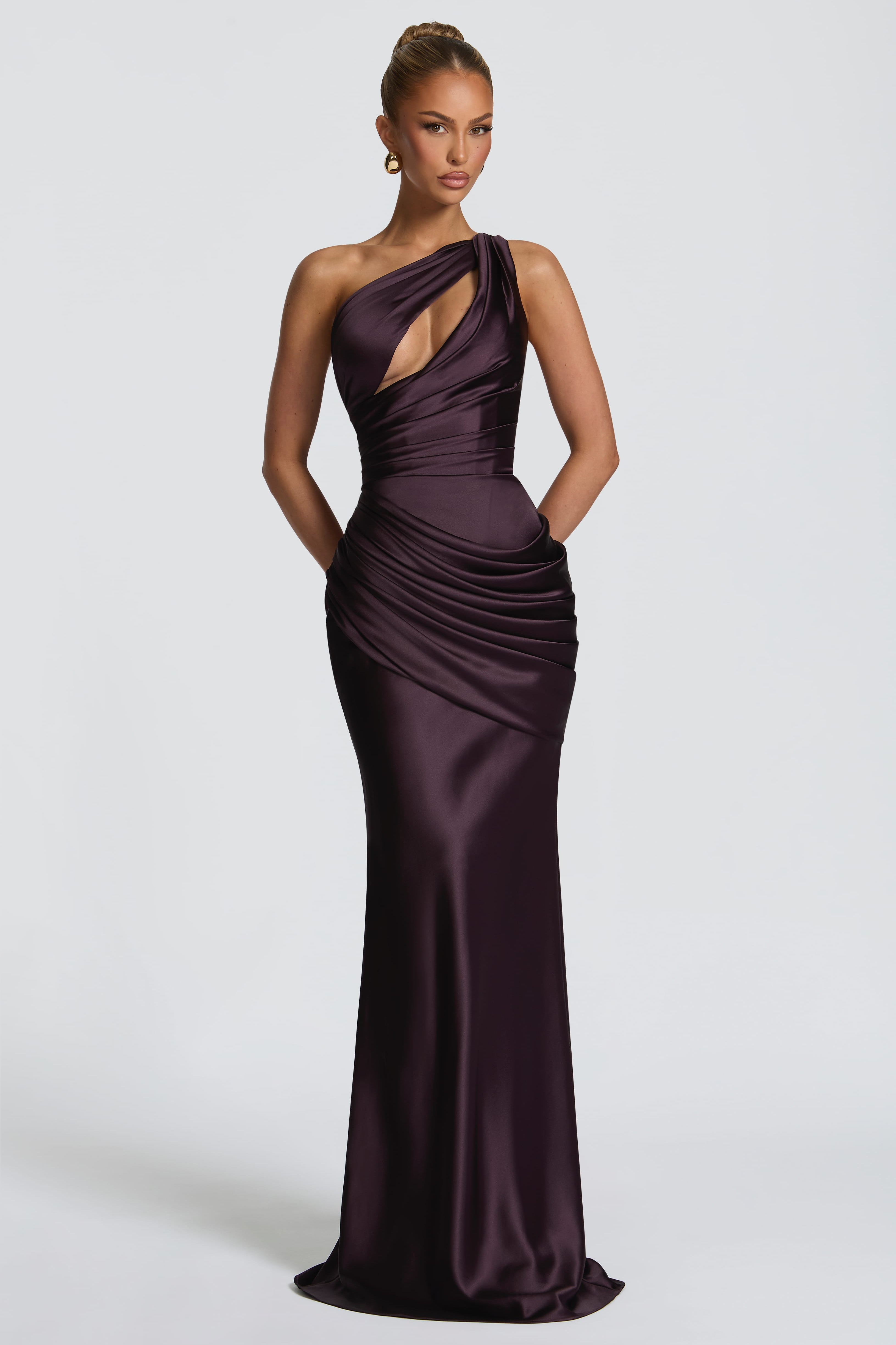 Emina Maxi Dress - Plum