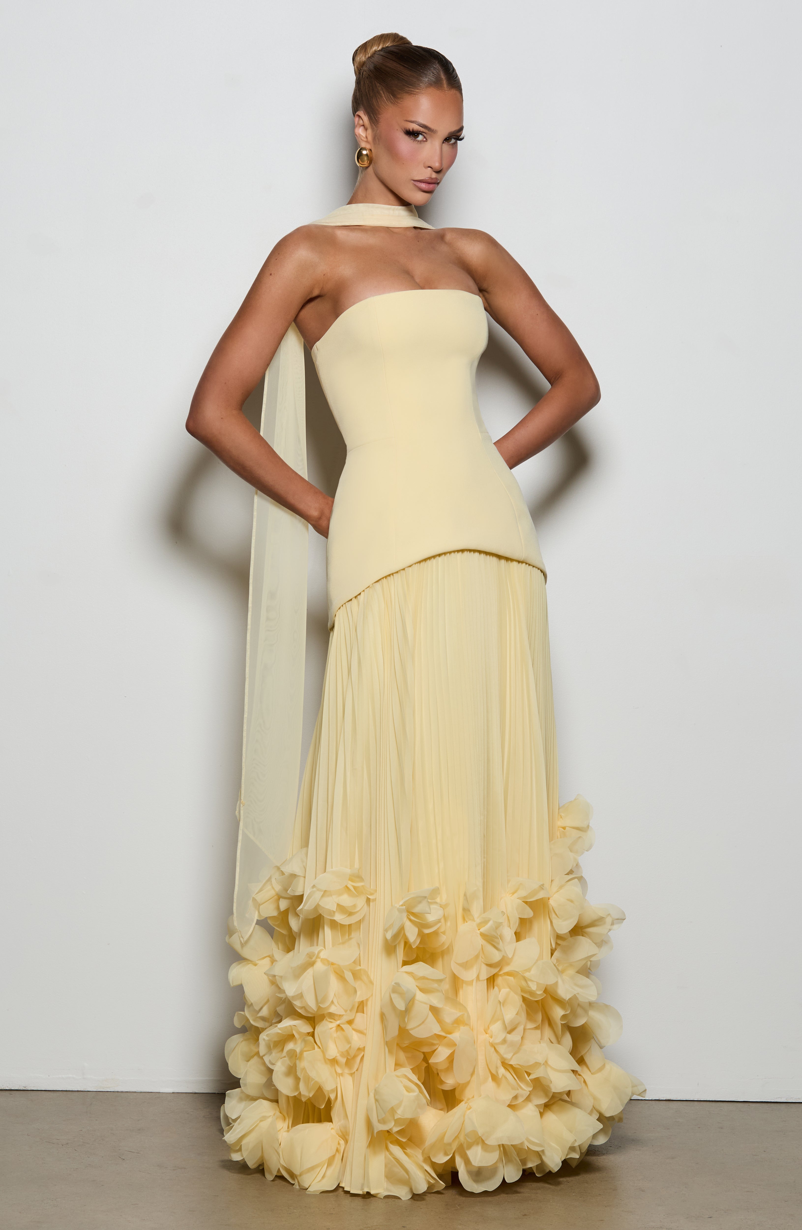 Seraphina Gown - Lemon