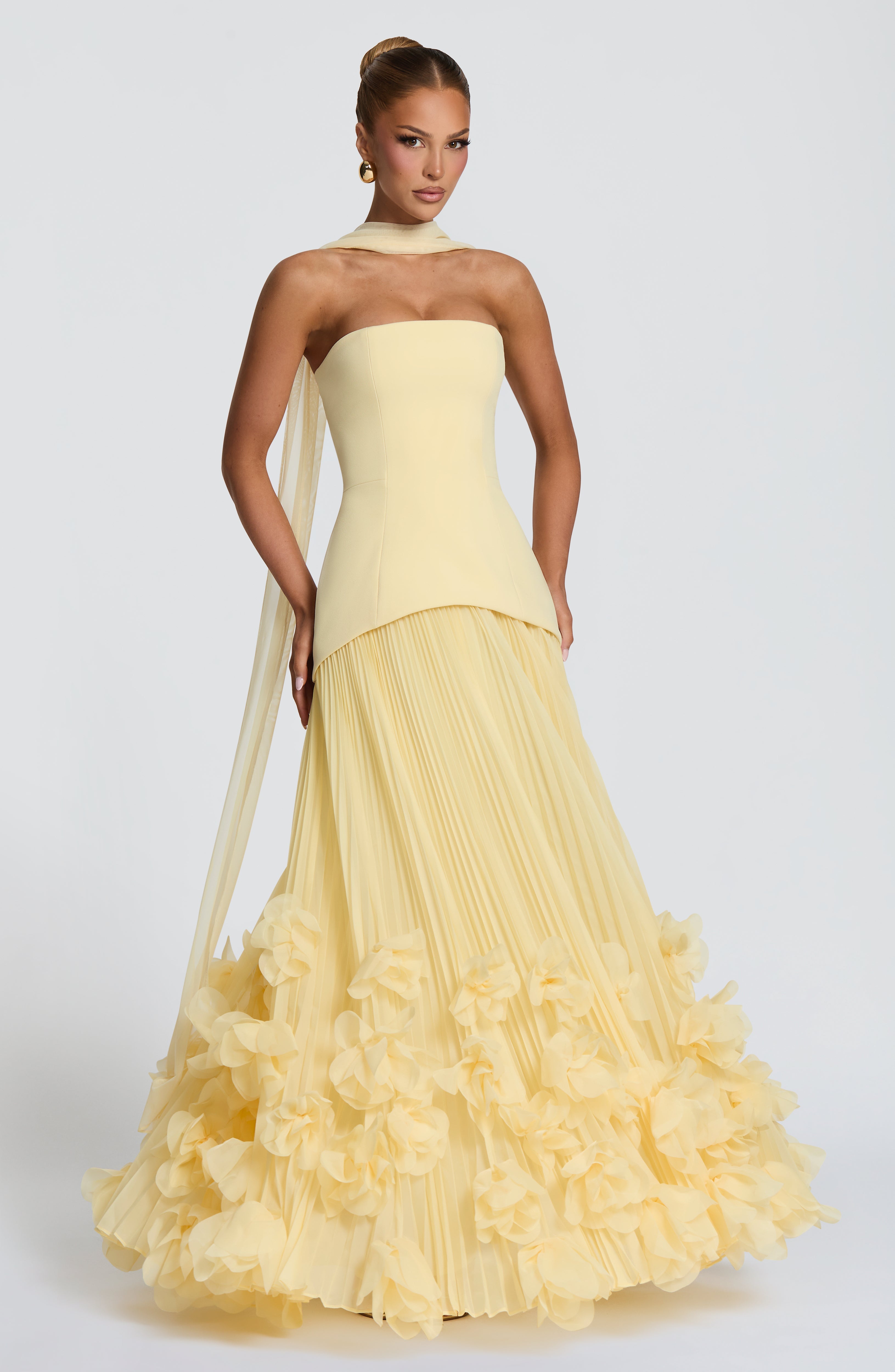 Seraphina Gown - Lemon
