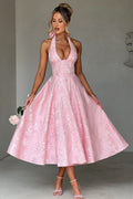 Effie Midi Dress - Blush
