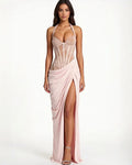 Bonita Maxi Dress - Blush