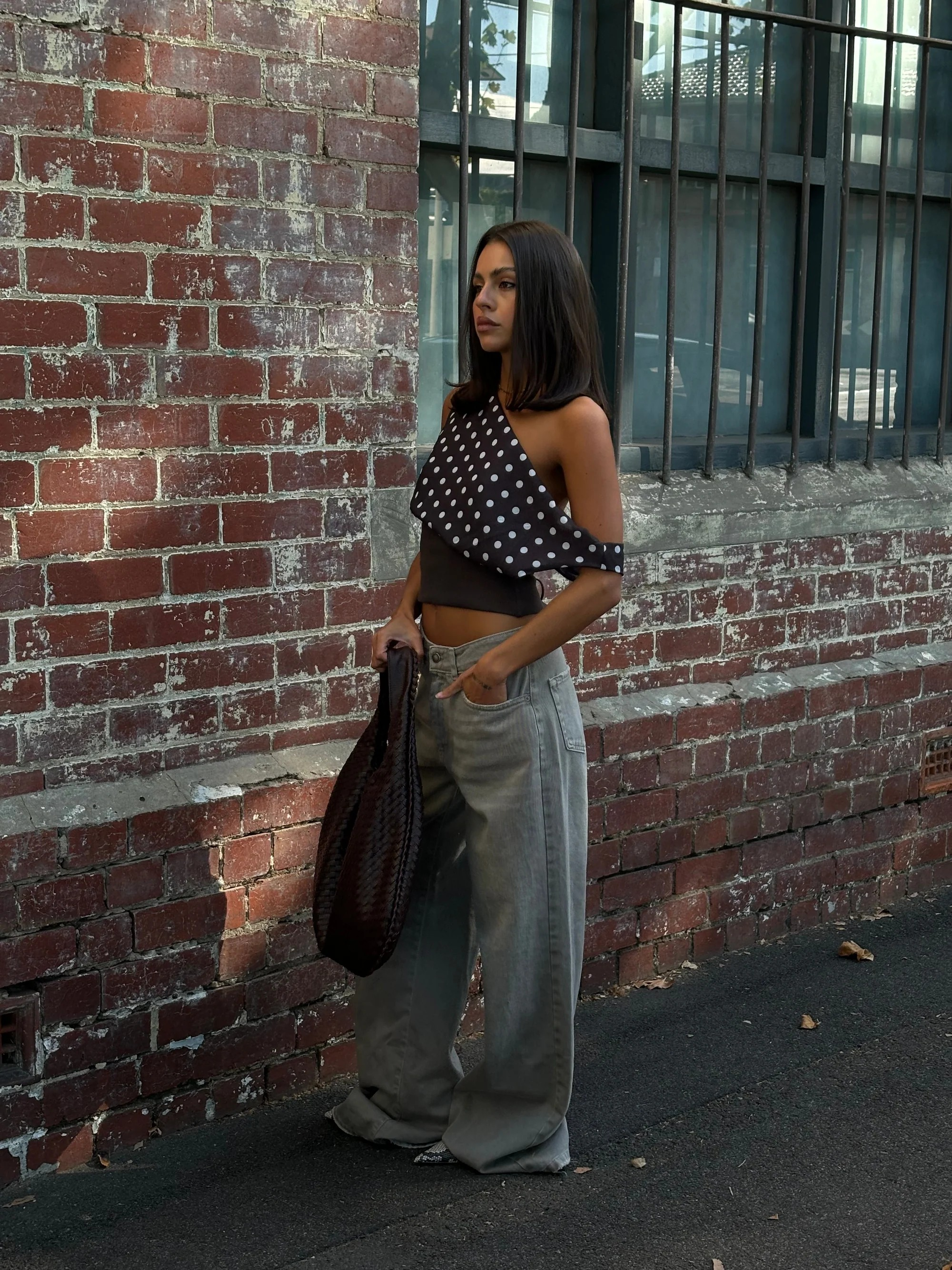 Kimmie Polka Dotted Top