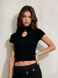 Luci Black Top